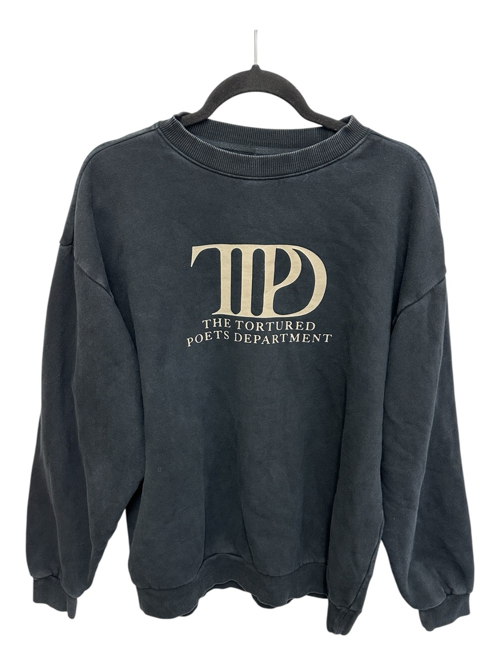 Taylor Swift The Tortured Poets Department Crewneck Sweatshirt Size L